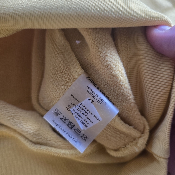 Zadig & Voltaire - Art is Truth Printed Cotton Sweater with crystals - Picture 5 of 8